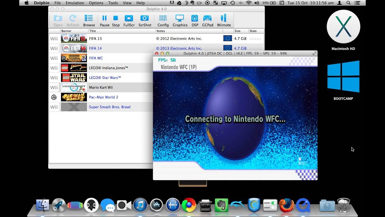dolphin emulator mac always off screen